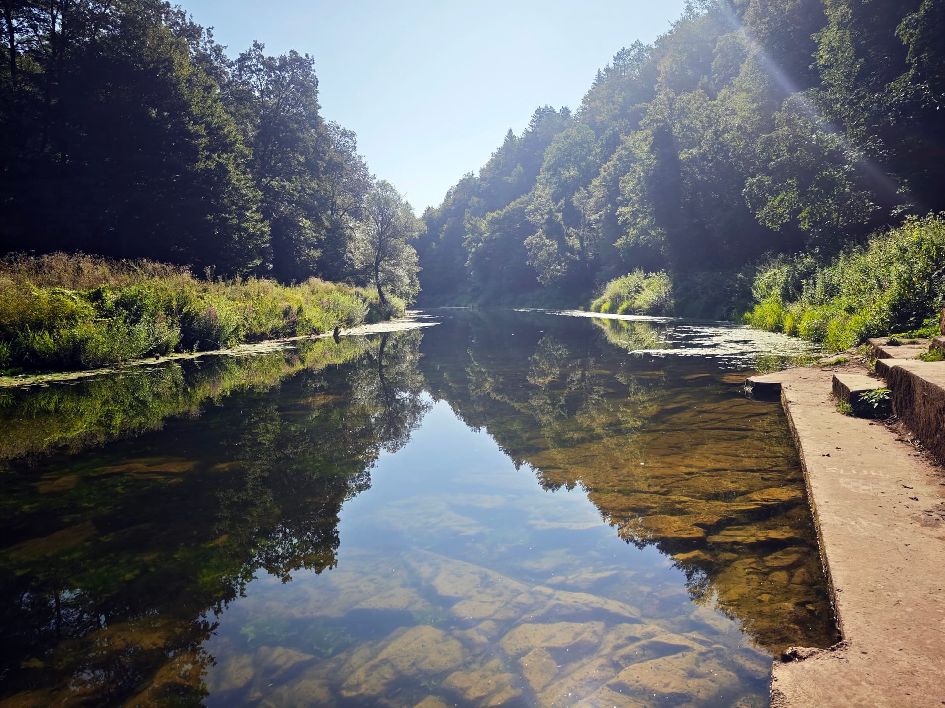 Škrila — mjesto za plutanje uz najviše zelenila na Korani — 3